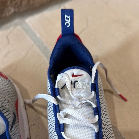 Nike kids Air Max Red and Blue Sneakers - Picture 7 of 12